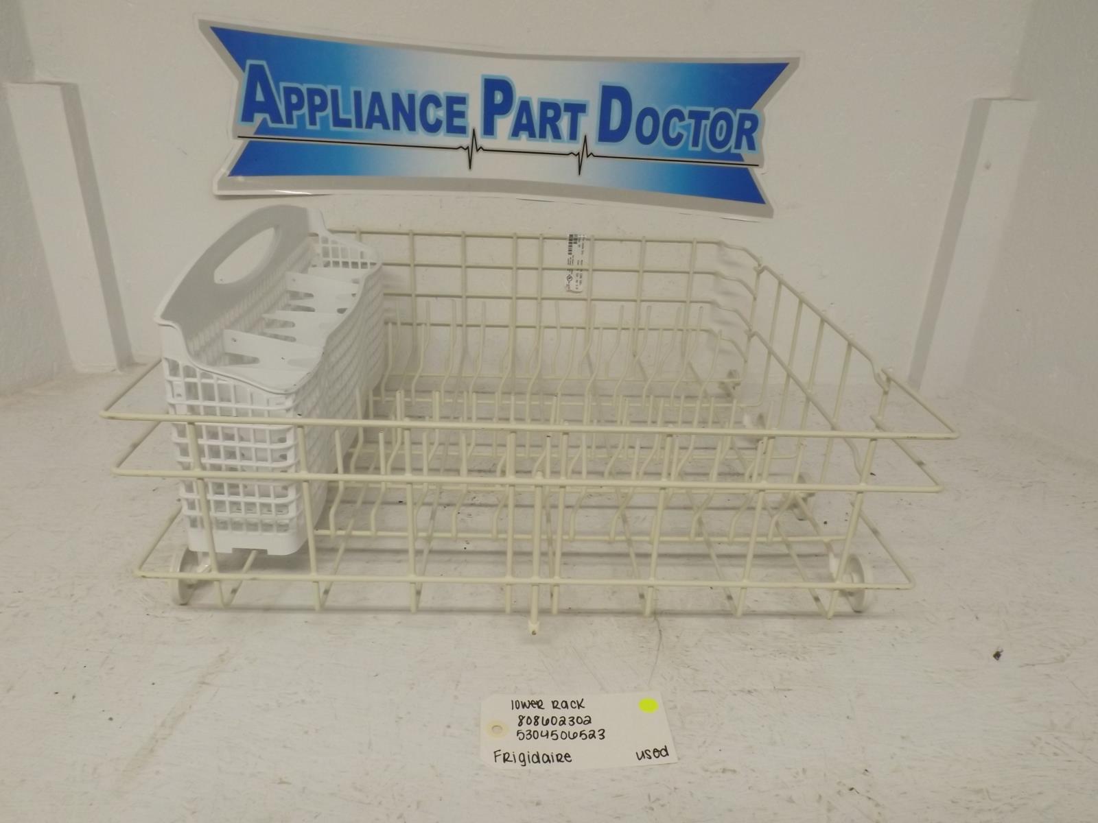 Frigidaire Dishwasher 808602302 5304506523 Lower Rack Used Frigidaire Dishwasher 808602302 5304506523 Lower Rack Used